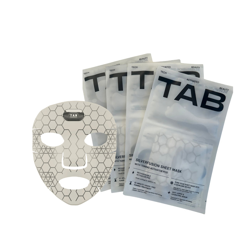 SilverFusionSheetMask 4-pack