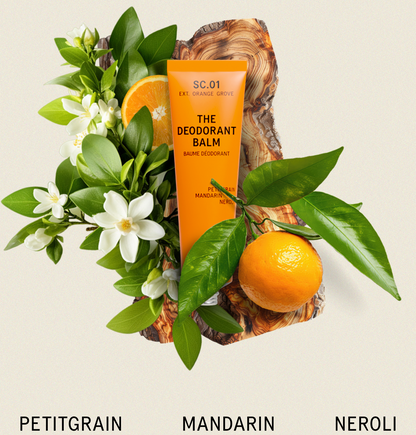 The Deodorant Balm - SC. 01 Orange