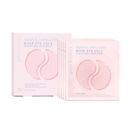 Serve Chilled Eye Gels Rose