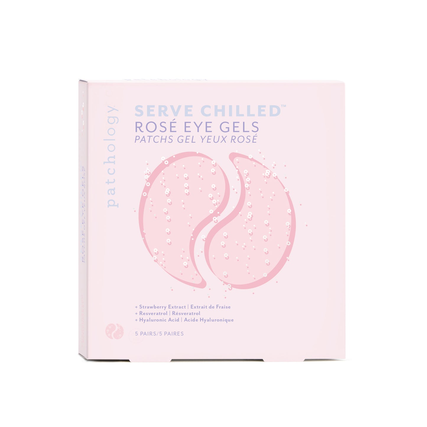 Serve Chilled Eye Gels Rose