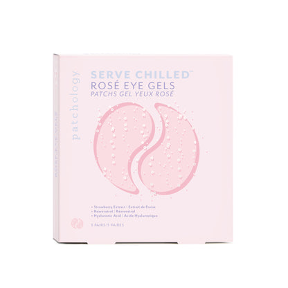 Serve Chilled Eye Gels Rose