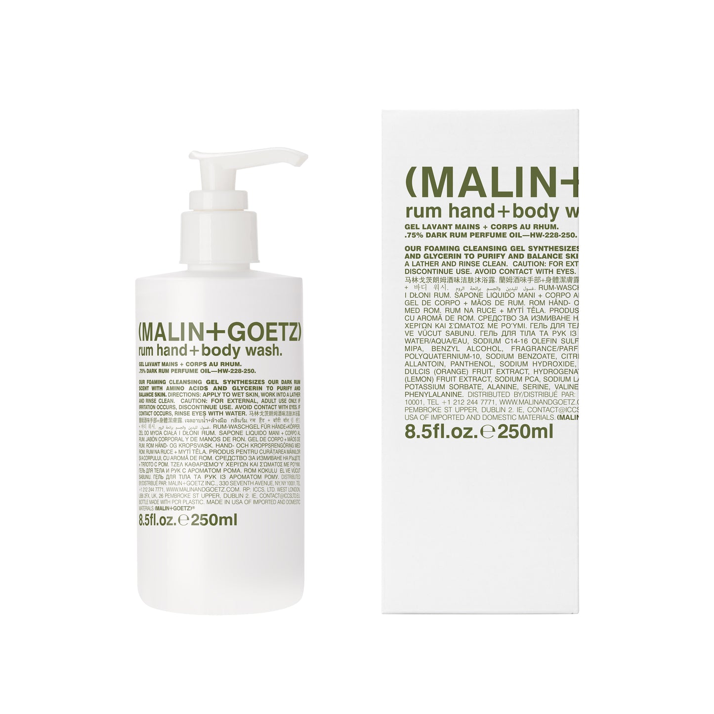 Rum Hand + Body Wash