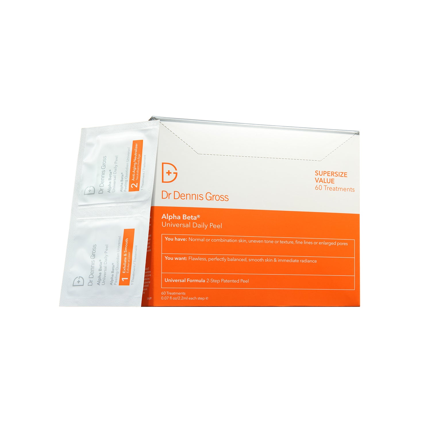 Alpha Beta® Universal Daily Peel 60 pc