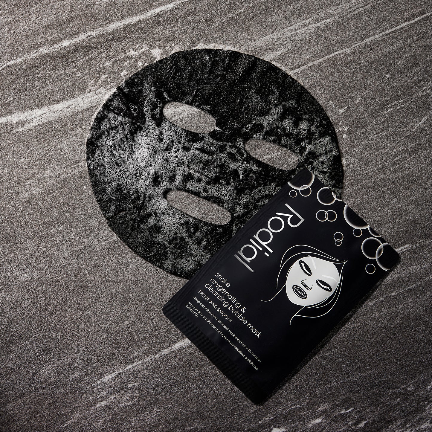 Snake Oxygenating and Cleansing Bubble Sheet Mask