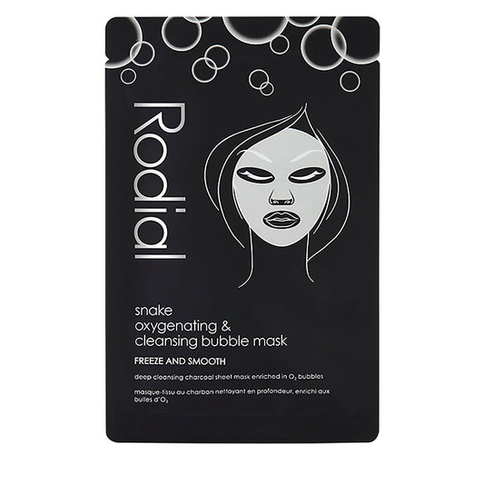 Snake Oxygenating and Cleansing Bubble Sheet Mask