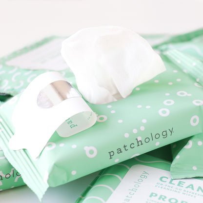 Clean AF On-The-Go Refreshing Facial Cleansing Wipes
