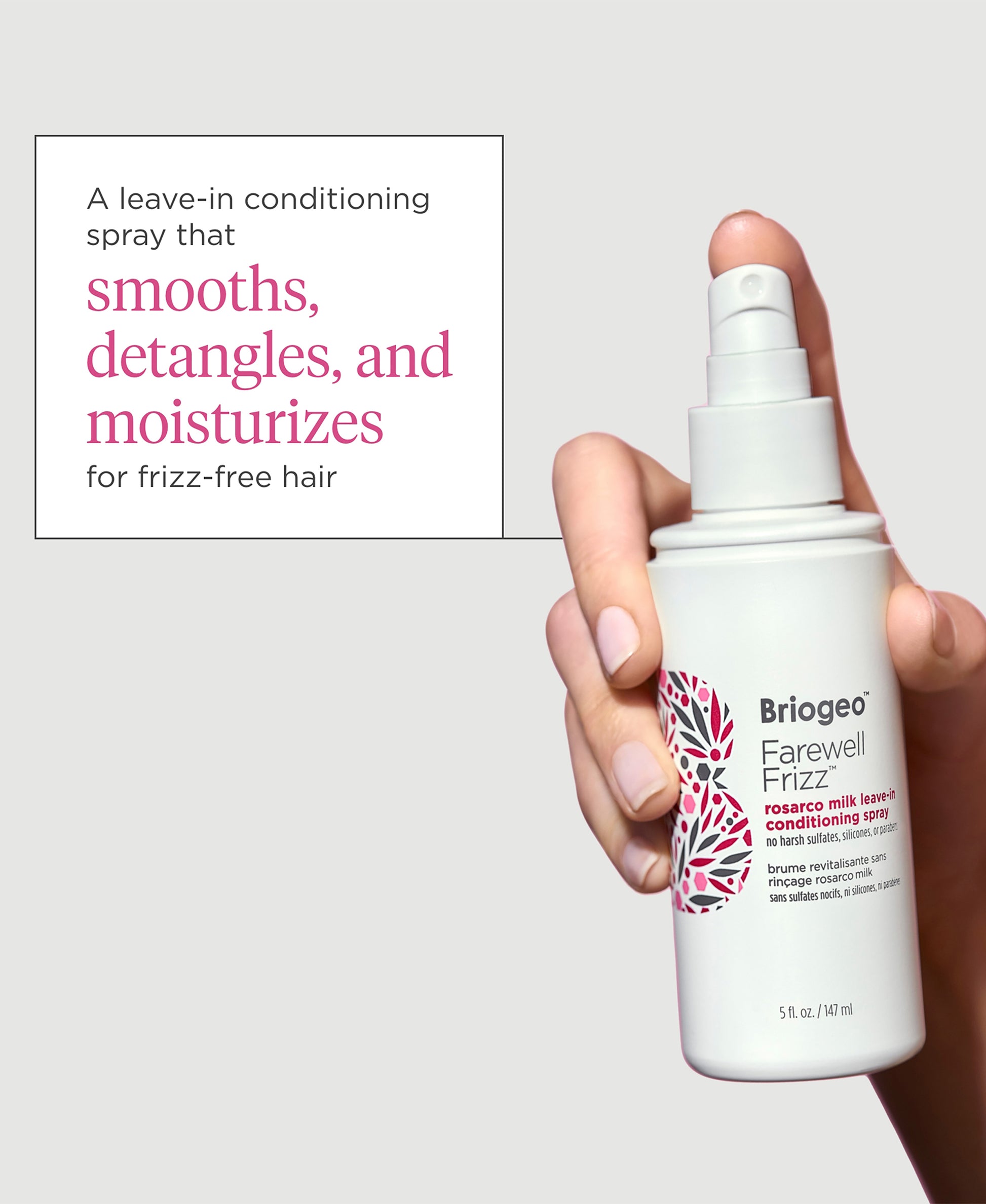 Farewell Friz Rosarco Milk Leave-in Conditioning Spray