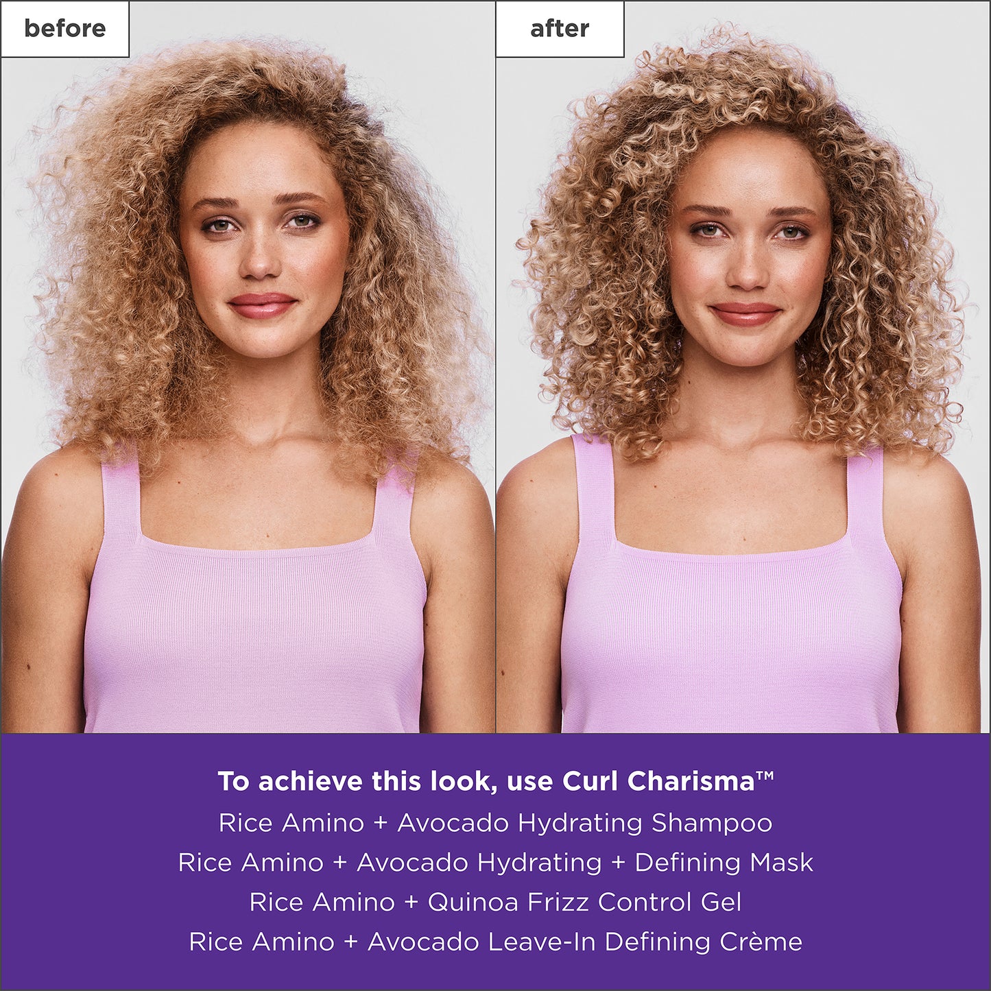 Curl Charisma Rice Amino + Quinoa Frizz Gel