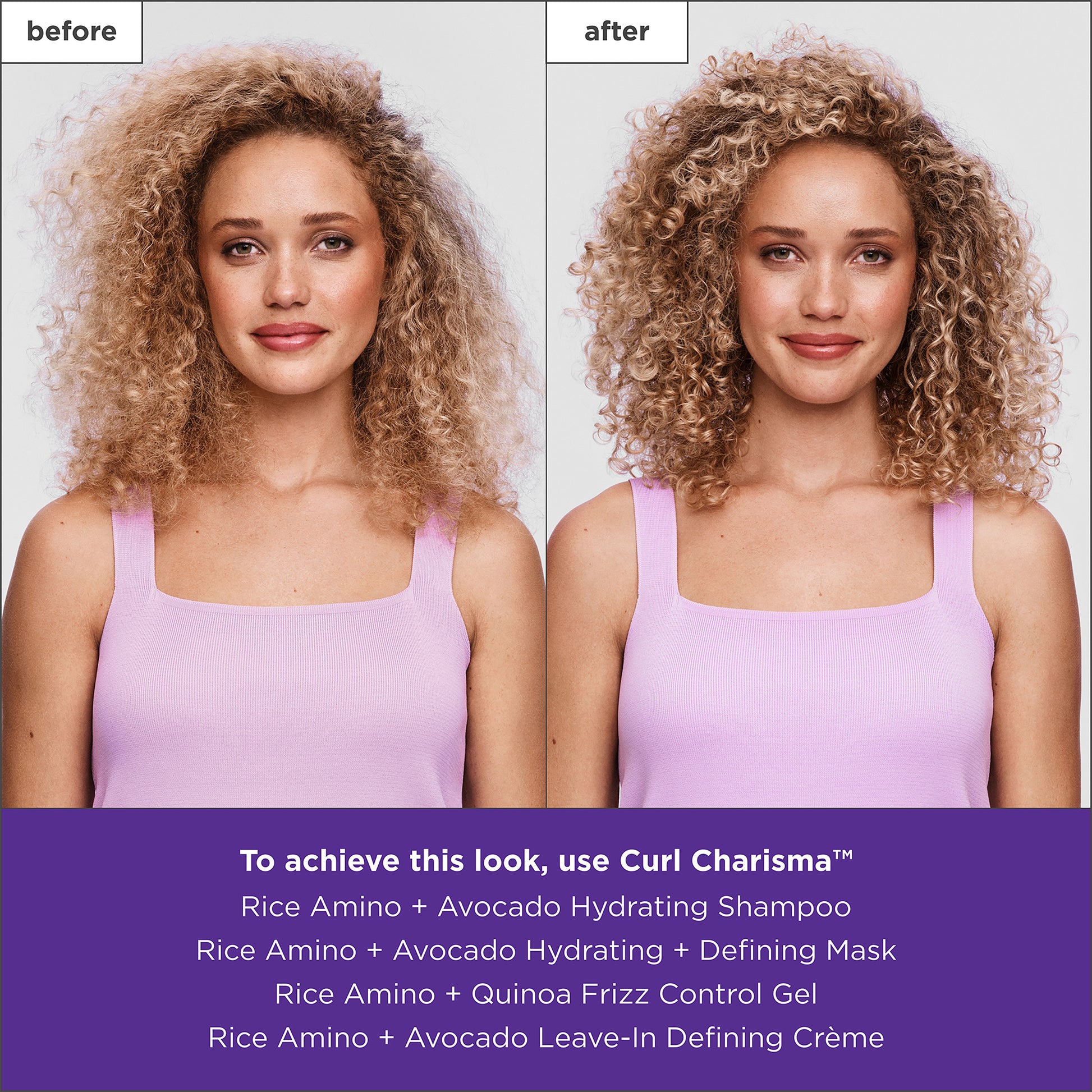 Curl Charisma Rice Amino + Quinoa Frizz Gel