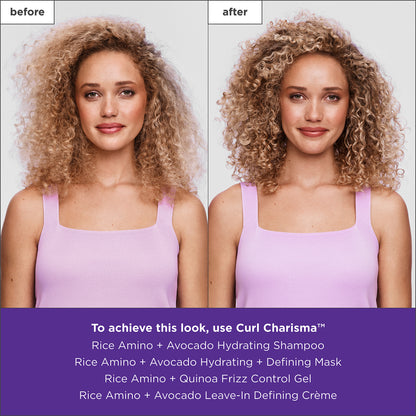 Curl Charisma Rice Amino + Quinoa Frizz Gel