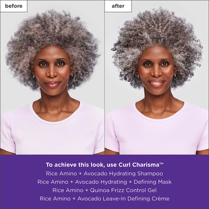 Curl Charisma Rice Amino + Quinoa Frizz Gel