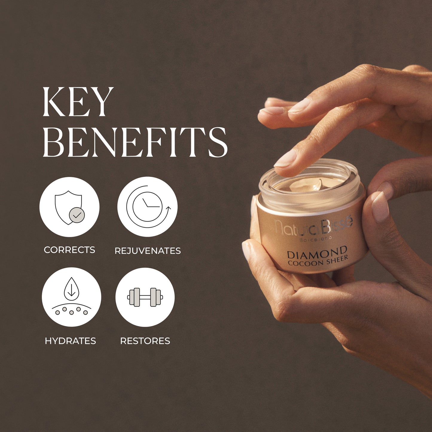 Diamond Cocoon Sheer Cream