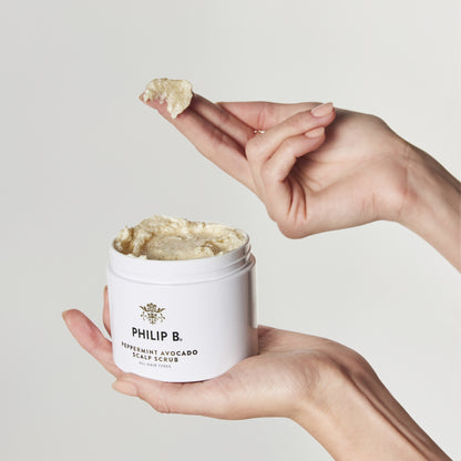 Peppermint Avocado Scalp Scrub
