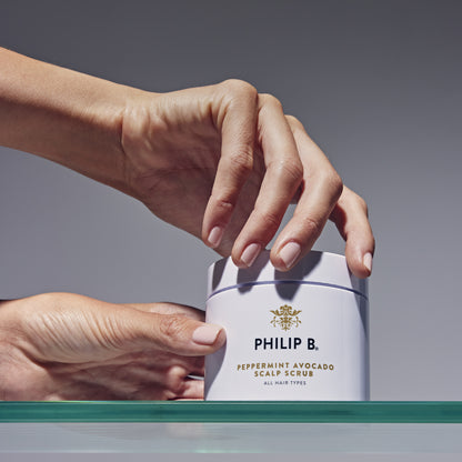 Peppermint Avocado Scalp Scrub