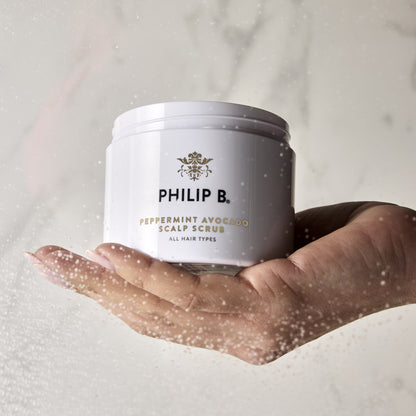 Peppermint Avocado Scalp Scrub