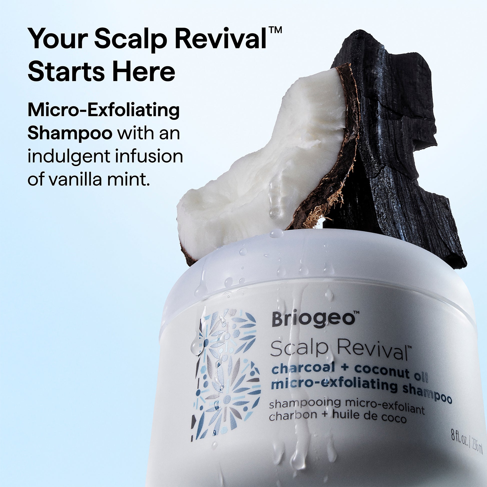 Scalp Revival Charcoal + Coconut Oil Micro-Exfoliating Shampoo