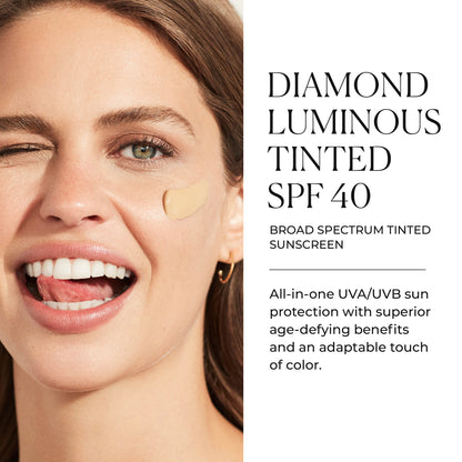Diamond Luminous Uv Defense Light Tntd Fluid SPF 40