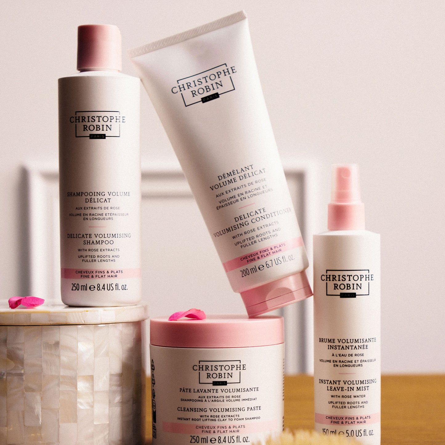 Cleansing Volumizing Paste with Rose Extracts