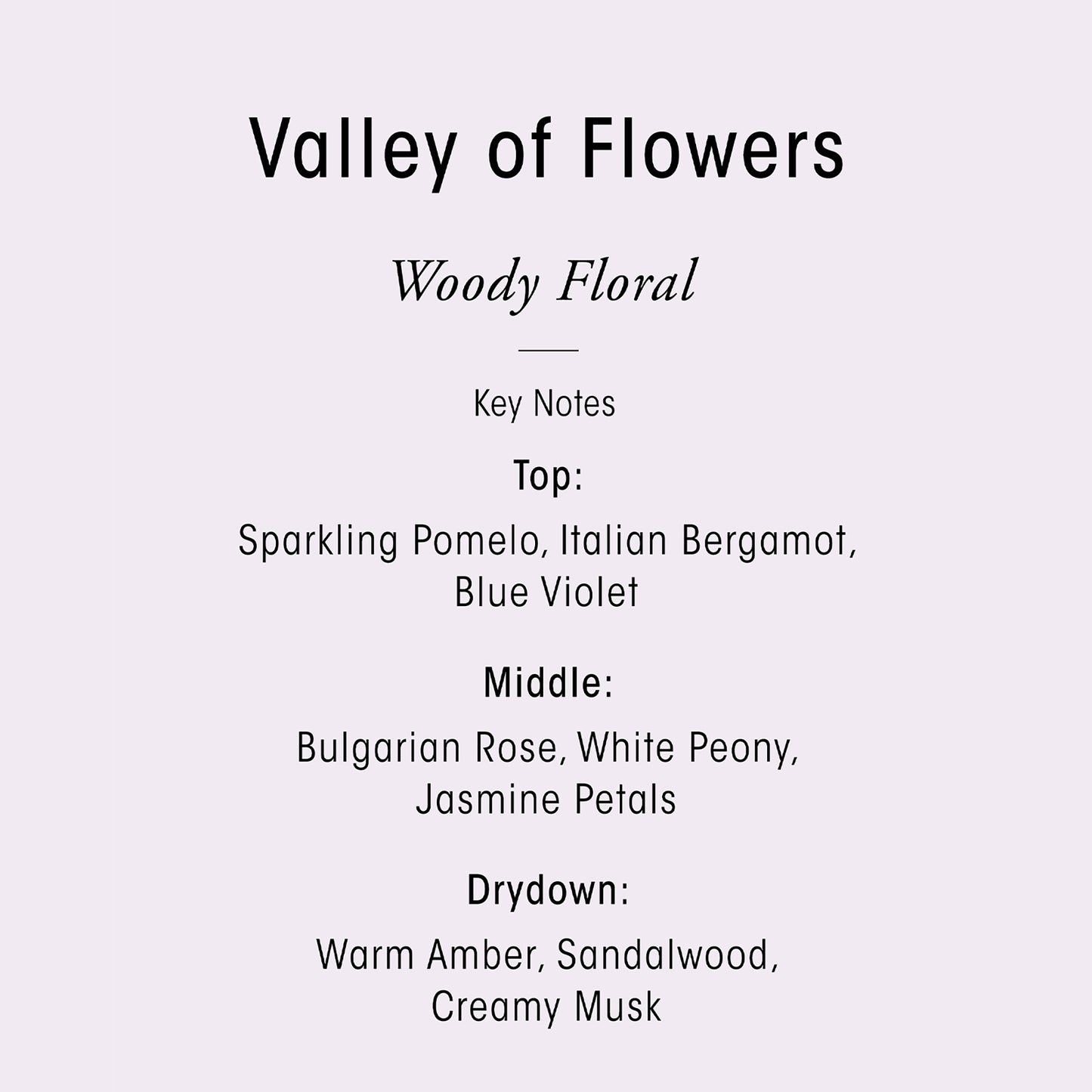 Valley Of Flowers Candle
