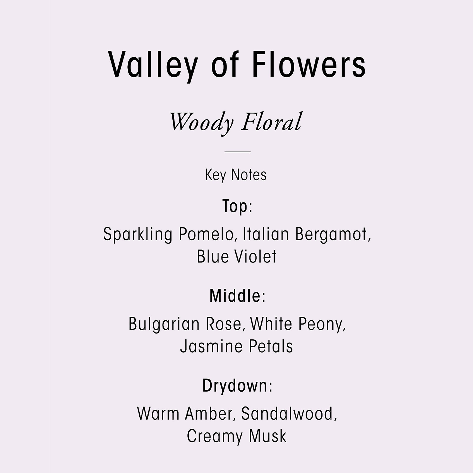 Valley Of Flowers Candle