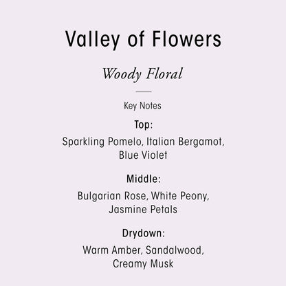 Valley Of Flowers Candle