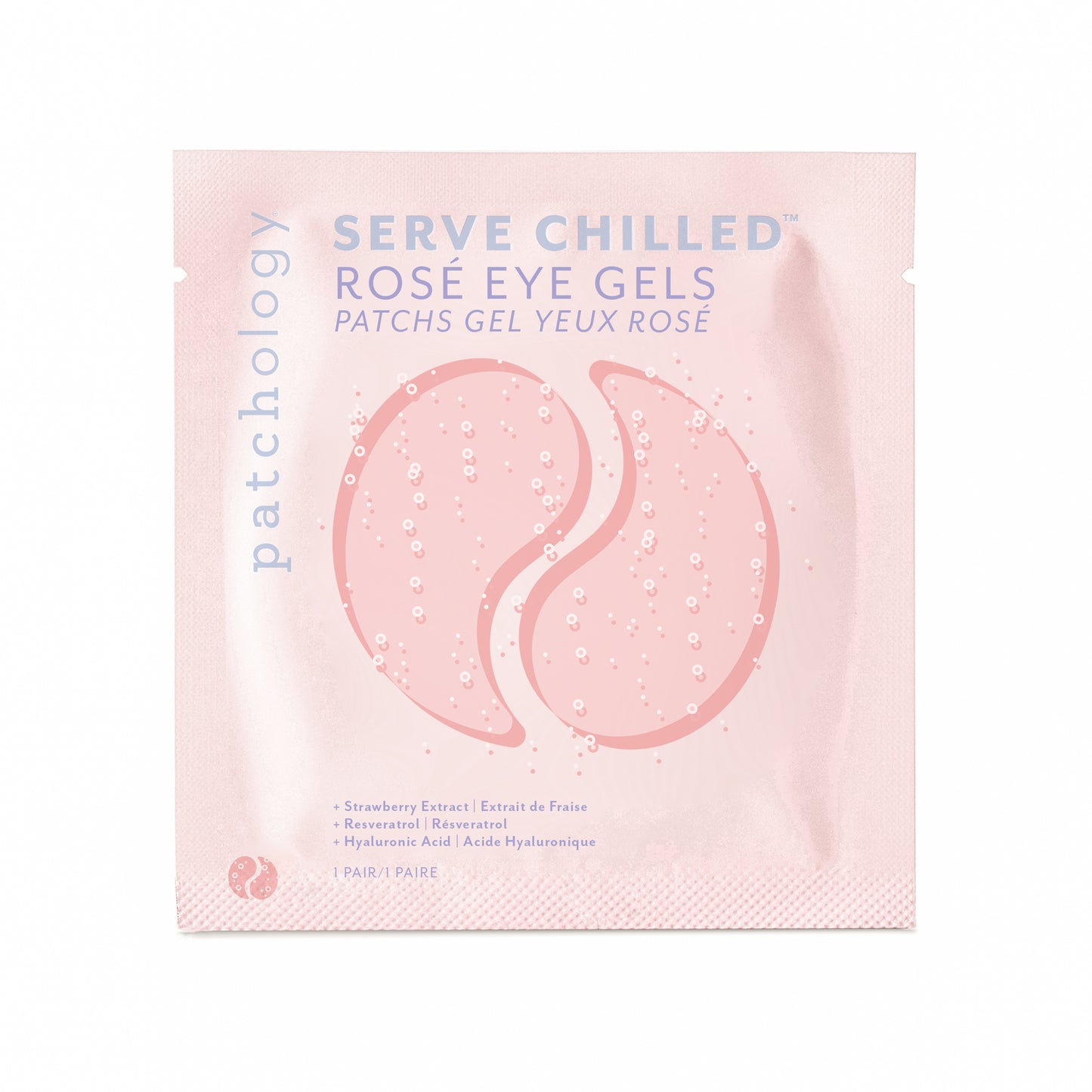Serve Chilled Eye Gels Rose