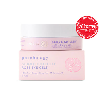 Serve Chilled Eye Gels Rose