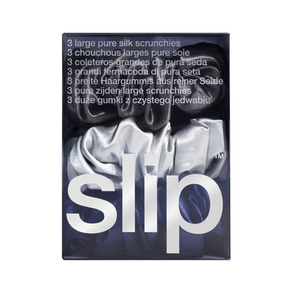 Pure Silk Large Scrunchies