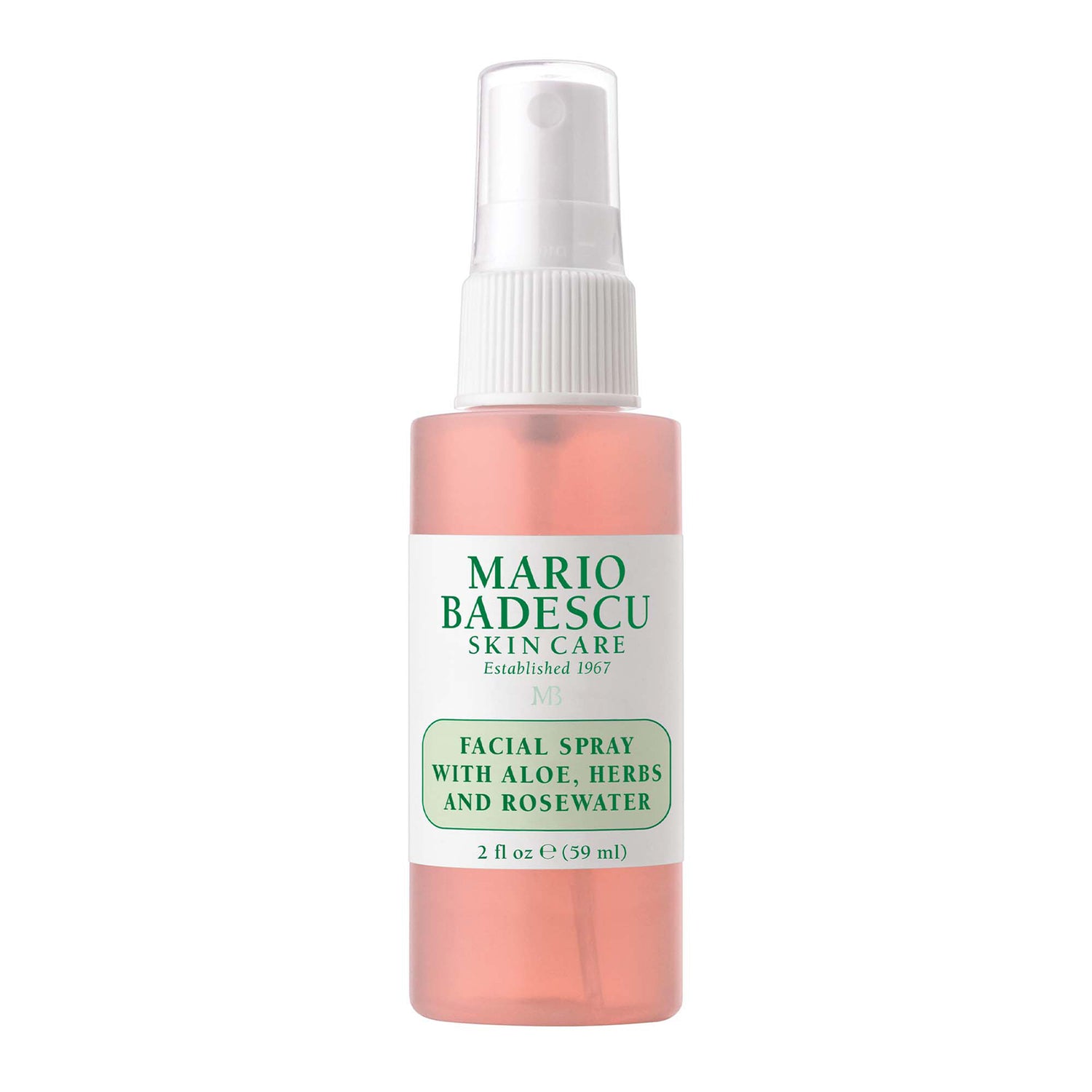Facial Spray with Aloe, Herbs And Rosewater 2 oz