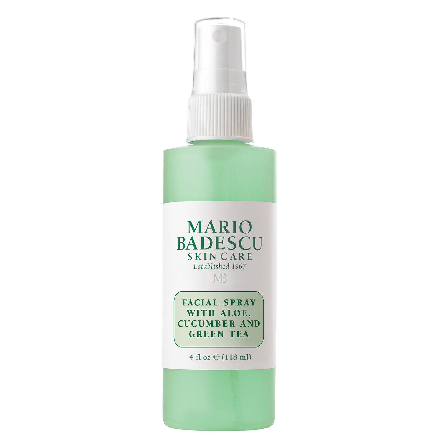 Facial Spray with Aloe Cucumber and Green Tea
