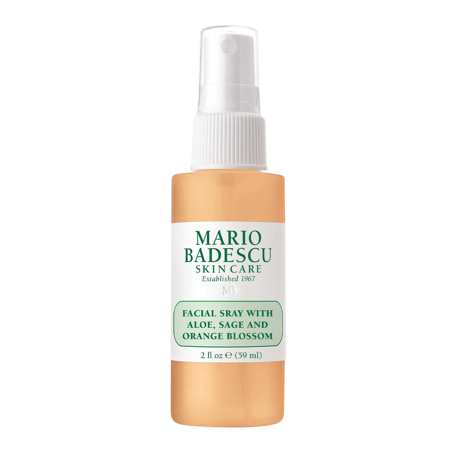 Facial Spray With Aloe, Sage And Orange Blossom