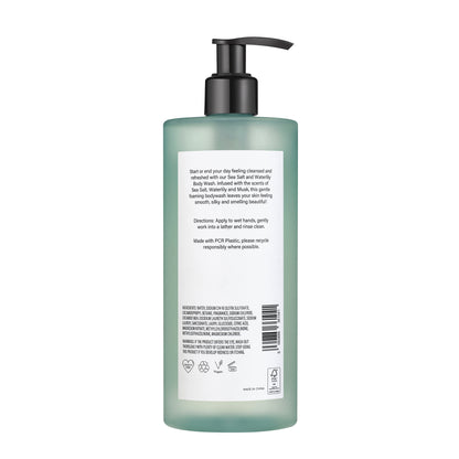 Sea Salt and Waterlily Body Wash