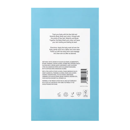 Sea Salt and Waterlily Body Duo