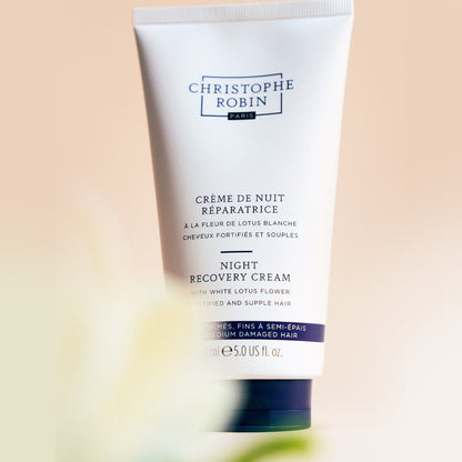 Night Recovery Cream with White Lotus Flower