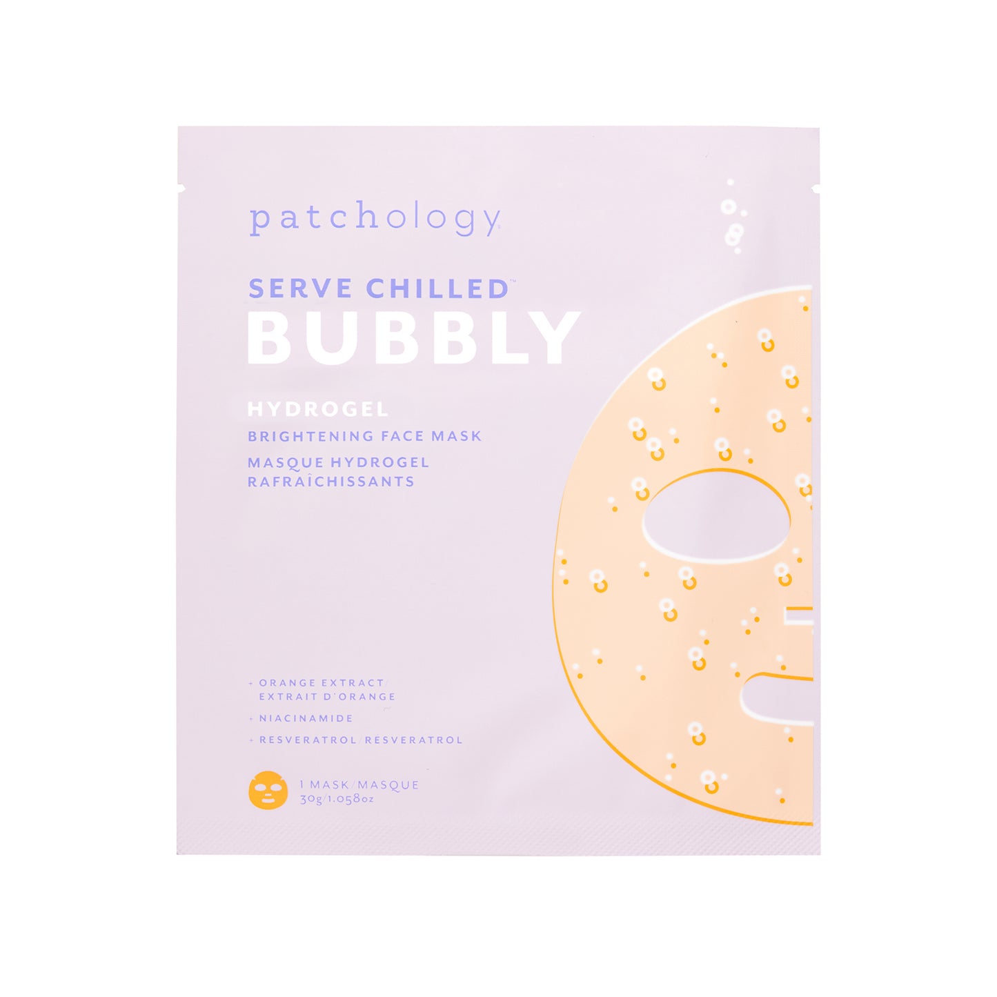 Serve Chilled Hydrogel Brightening Face Sheet Mask