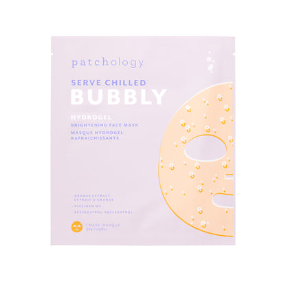 Serve Chilled Hydrogel Brightening Face Sheet Mask
