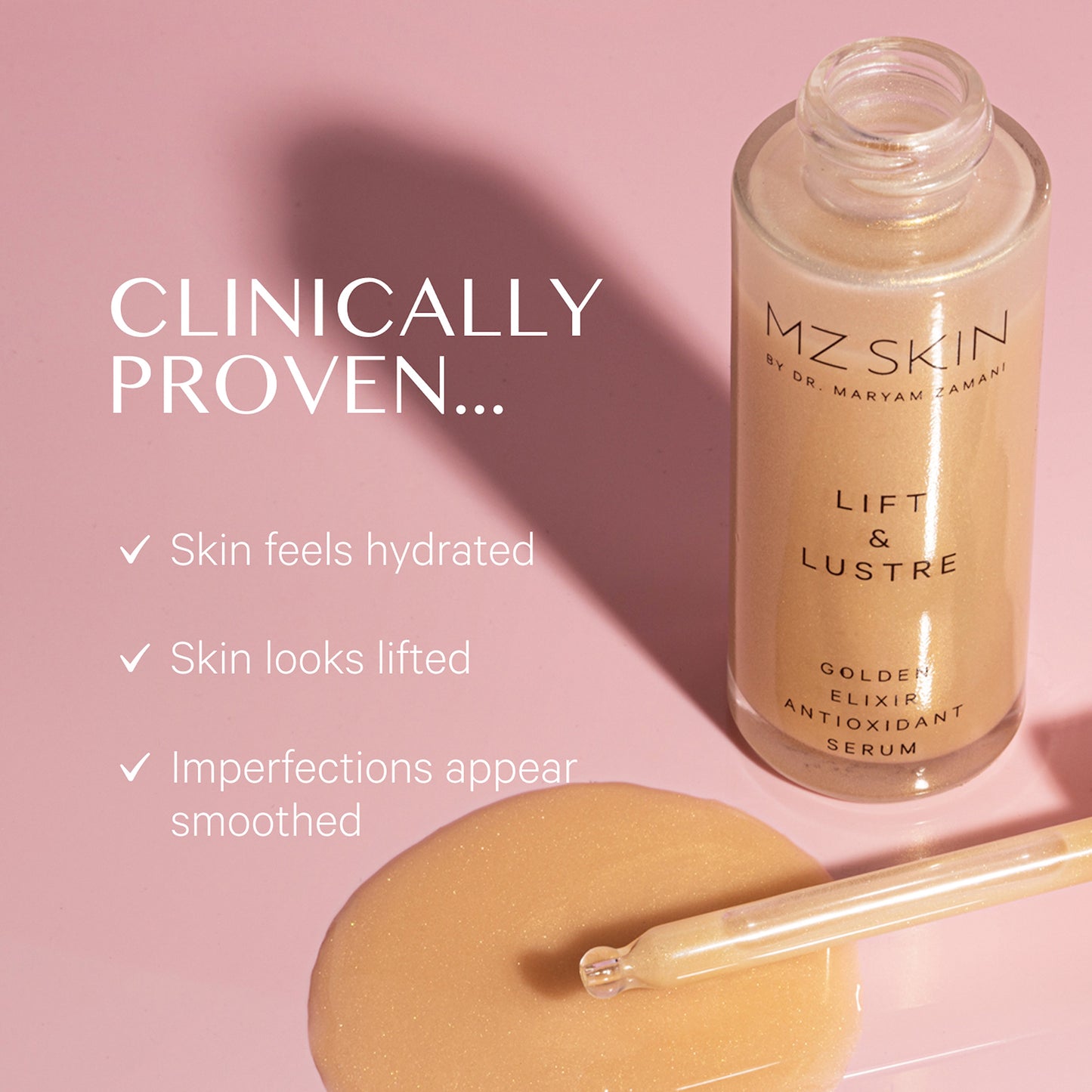 Lift and Lustre Golden Elixir Antioxidant Serum