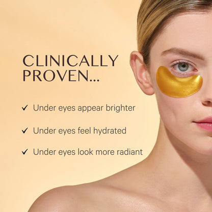 Hydra-Bright Gold Eye Mask