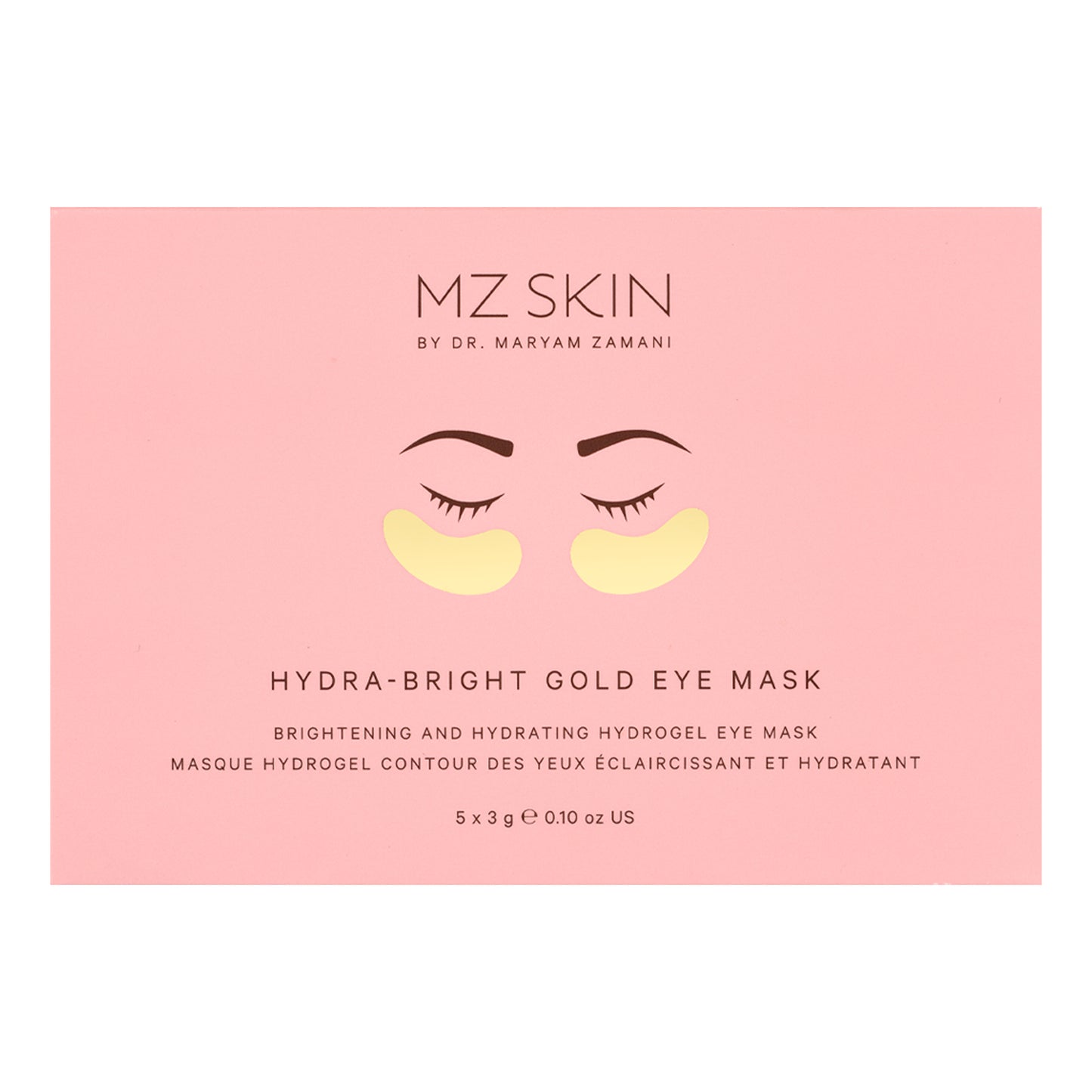 Hydra-Bright Gold Eye Mask