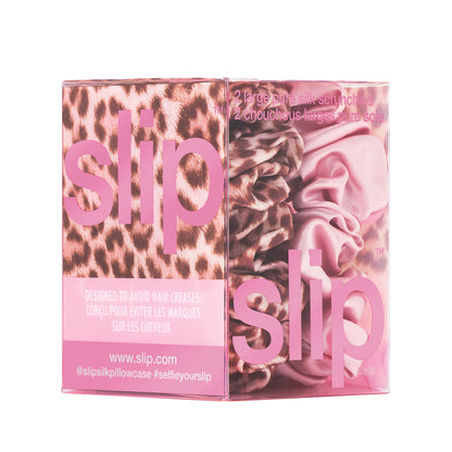 Pure Silk Large Scrunchies