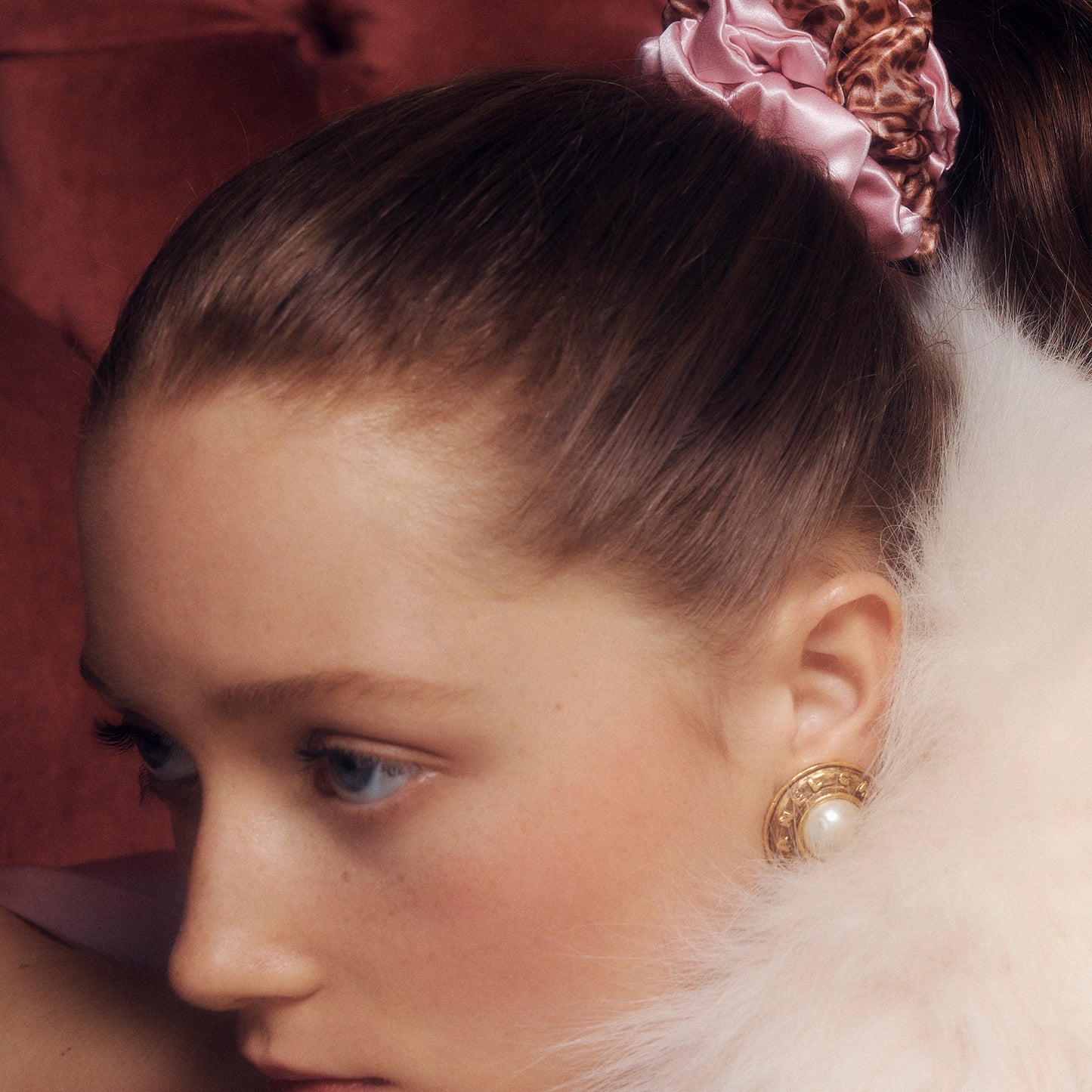 Pure Silk Large Scrunchies