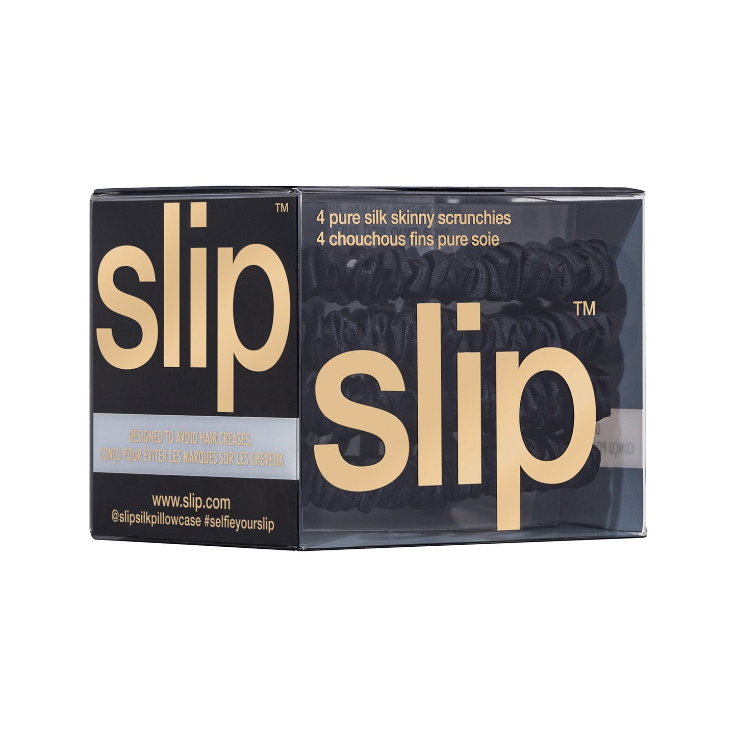 Pure Silk Skinny Scrunchies Set