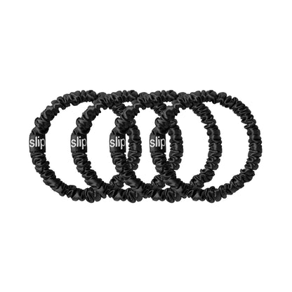 Pure Silk Skinny Scrunchies Set