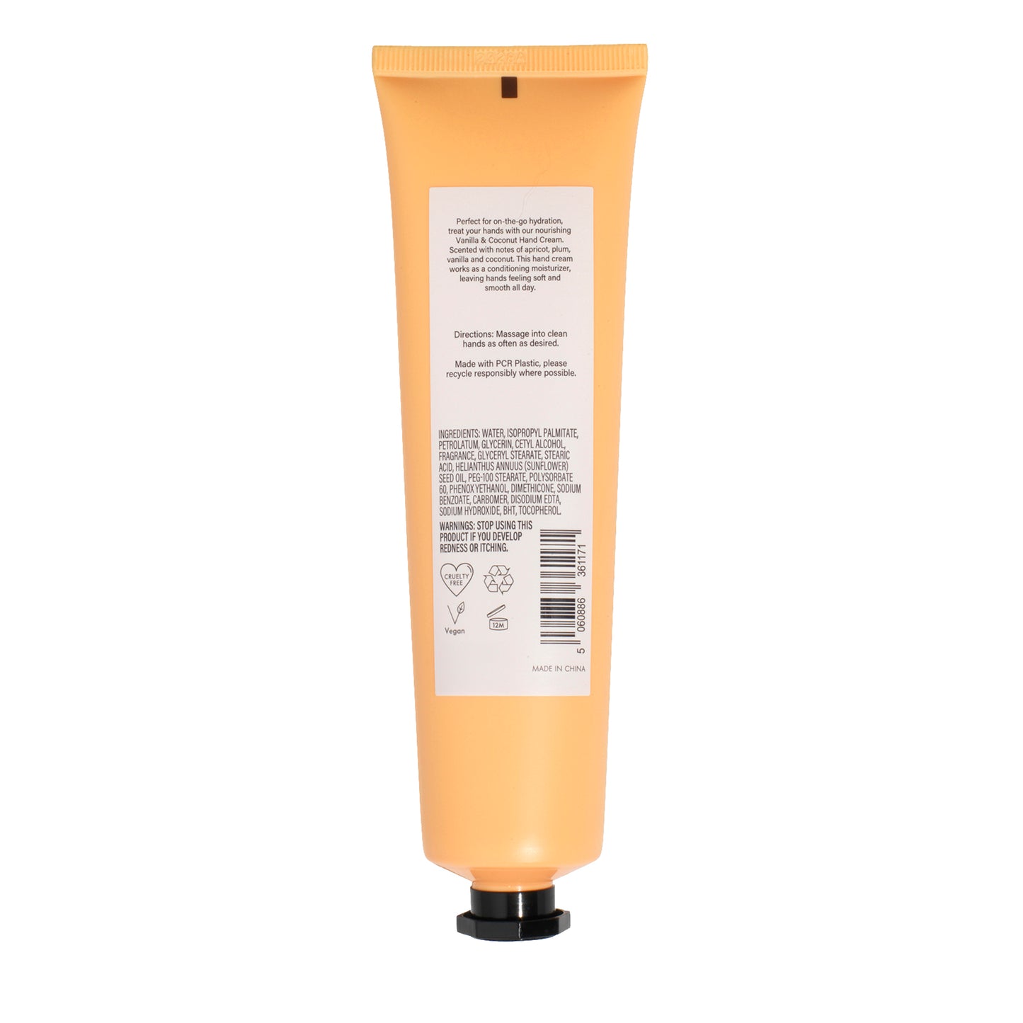 Vanilla and Coconut Hand Cream