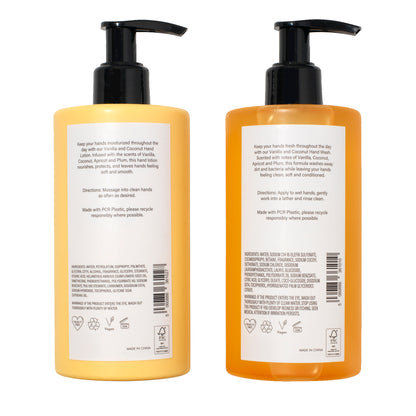 Vanilla and Coconut Hand Duo