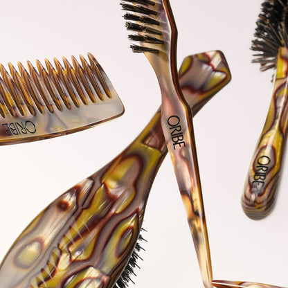 Italian Resin Flat Brush