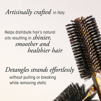 Italian Resin Flat Brush