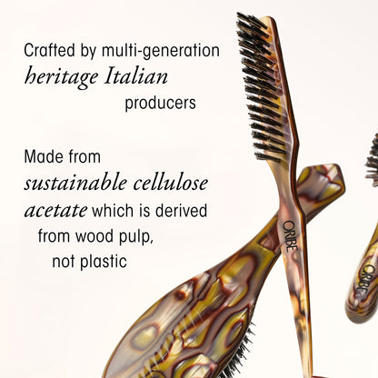 Italian Resin Flat Brush