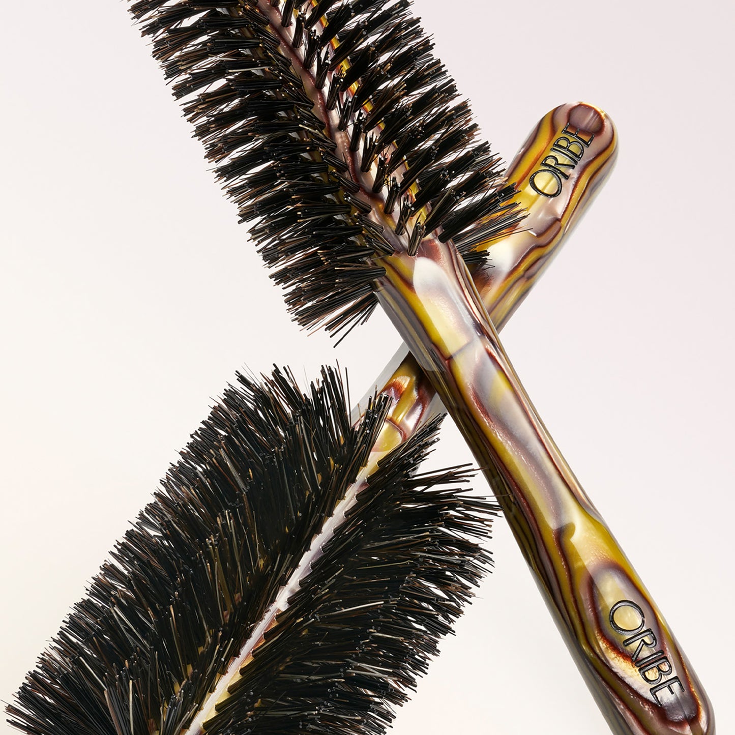 Italian Resin Large Round Brush