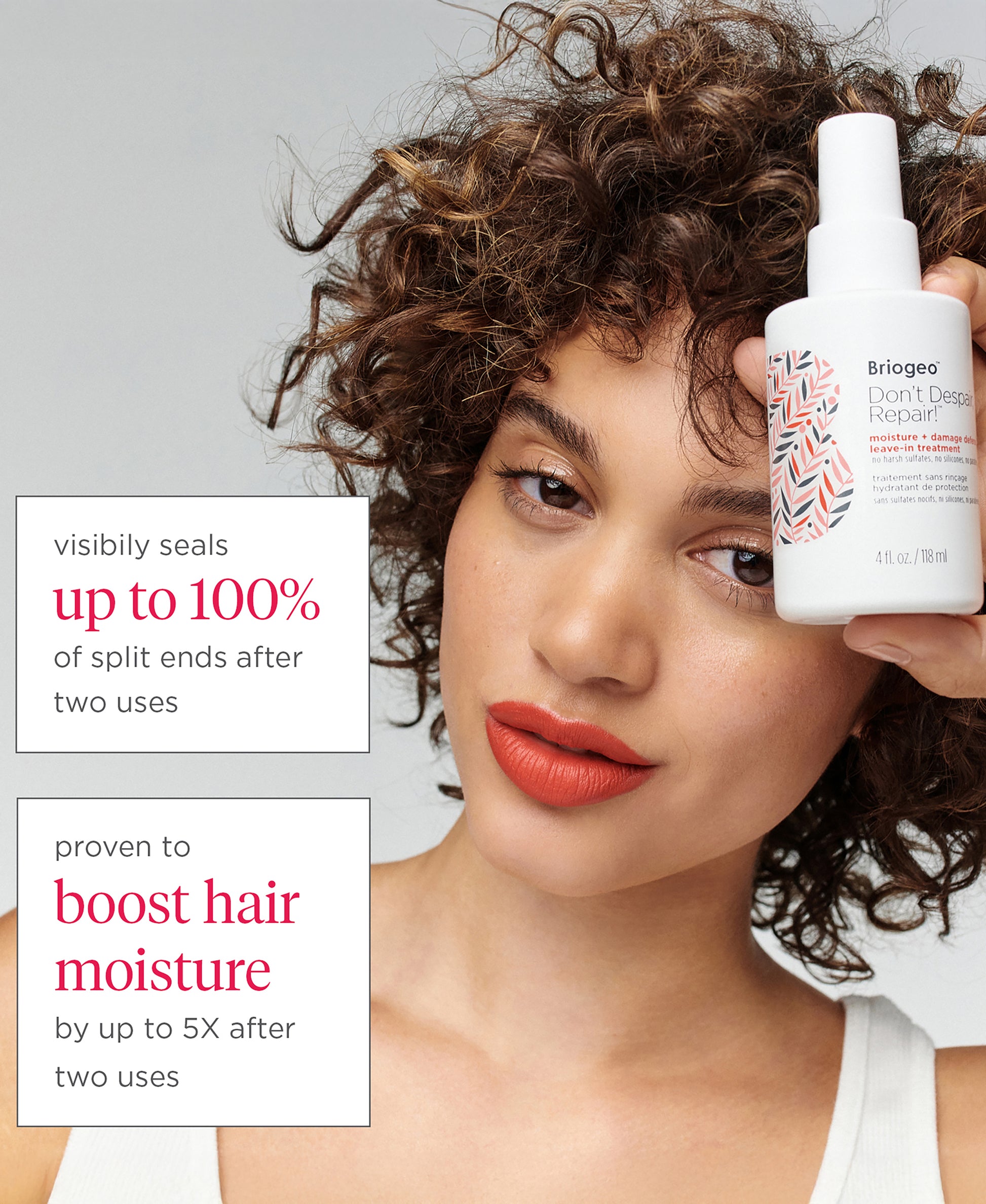Don’t Despair Repair! Moisture + Damage Defense Leave In Spray